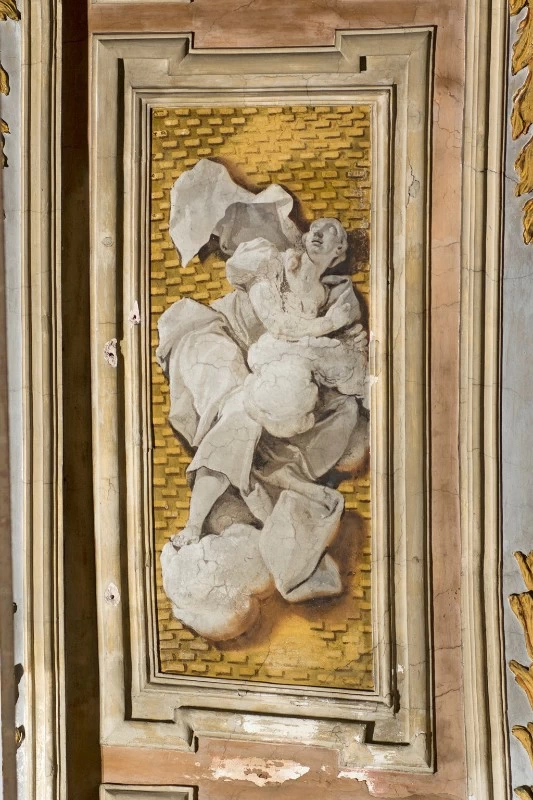 Gaetano Zompini - figura allegorica femminile, Chiesa di S. Nicola da Tolentino, Venezia 7
